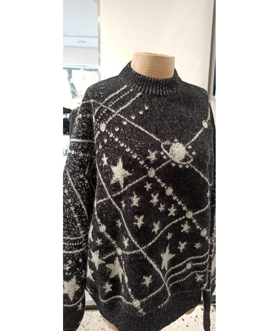 SAINT LAURENT Черный шерстяной джемпер / свитер, фото 4