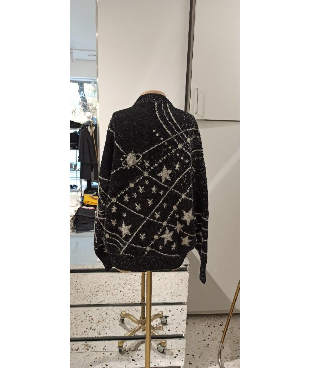 SAINT LAURENT Черный шерстяной джемпер / свитер, фото 3
