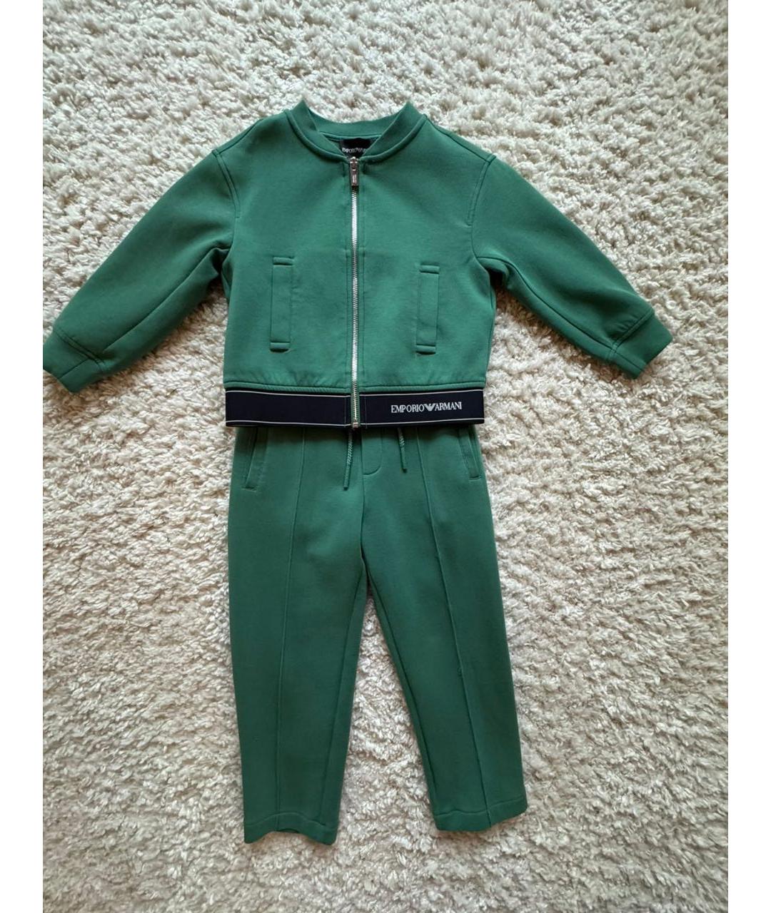 EMPORIO ARMANI Зеленый комплект, фото 2