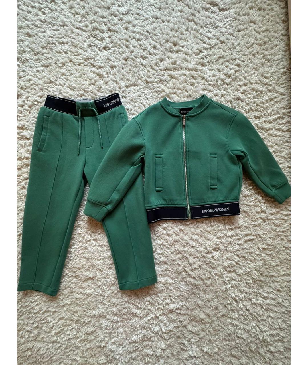 EMPORIO ARMANI Зеленый комплект, фото 9