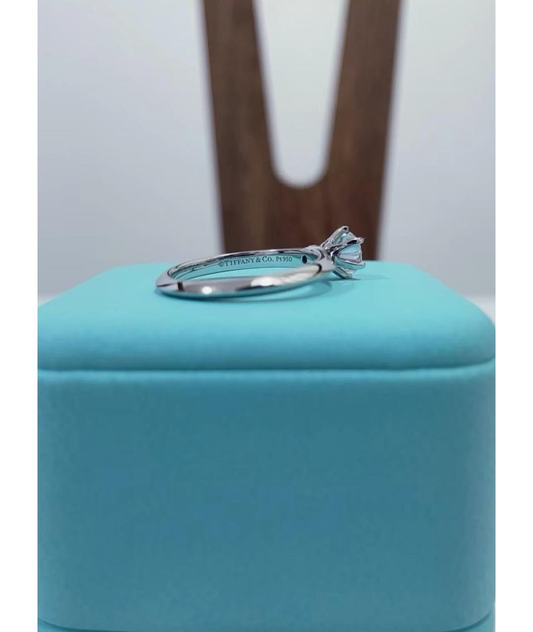 TIFFANY&CO Серебряное платиновое кольцо, фото 2