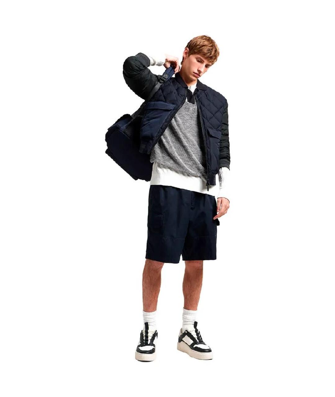 ARMANI EXCHANGE Черная полиэстеровая куртка, фото 4