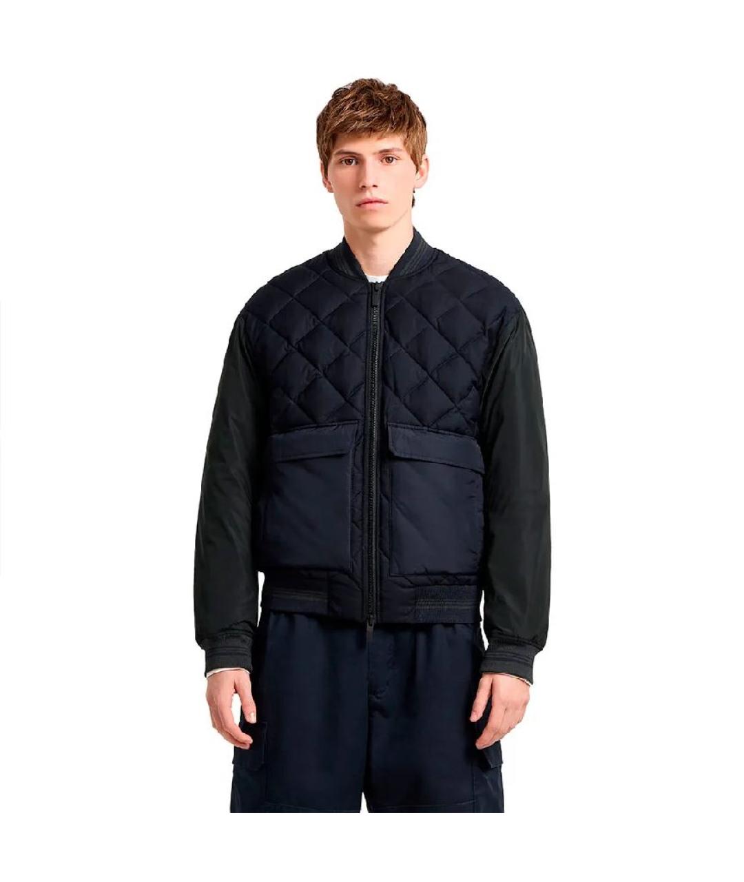 ARMANI EXCHANGE Черная полиэстеровая куртка, фото 2
