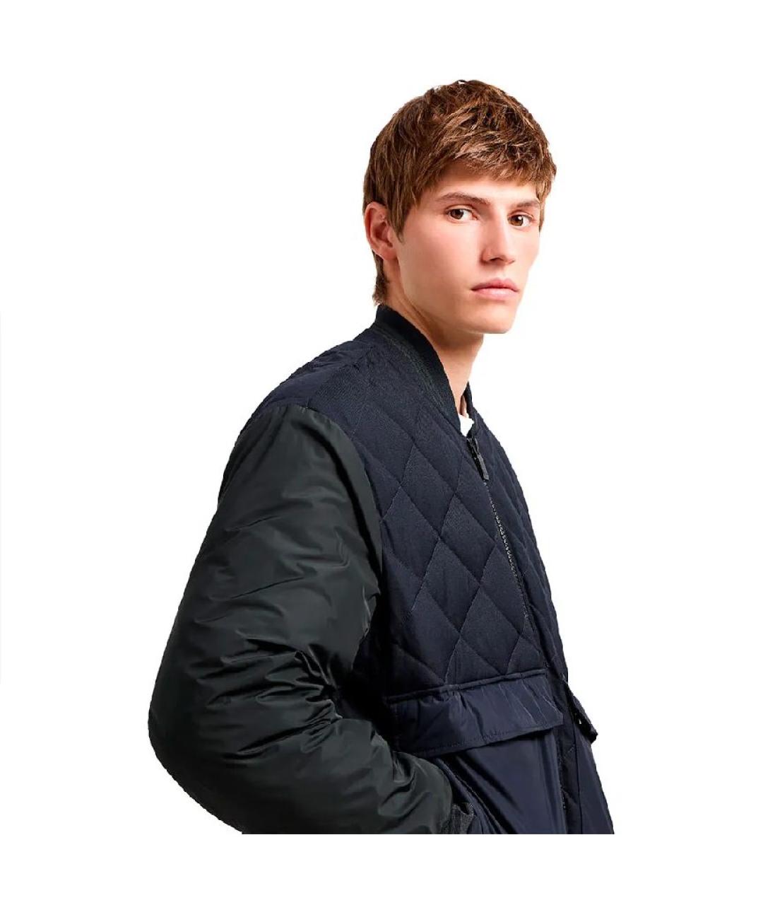ARMANI EXCHANGE Черная полиэстеровая куртка, фото 3