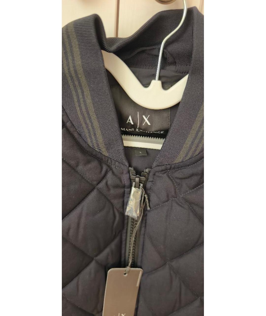 ARMANI EXCHANGE Черная полиэстеровая куртка, фото 7