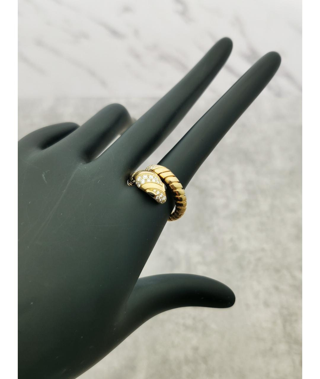 BVLGARI Золотое кольцо из желтого золота, фото 7