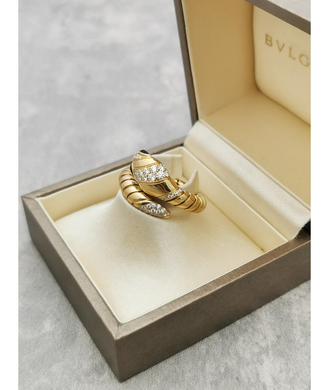 BVLGARI Золотое кольцо из желтого золота, фото 4