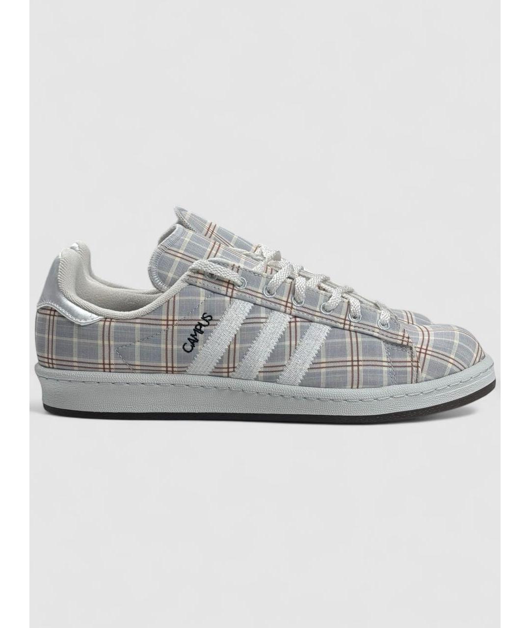 ADIDAS Серые текстильные низкие кроссовки / кеды, фото 6