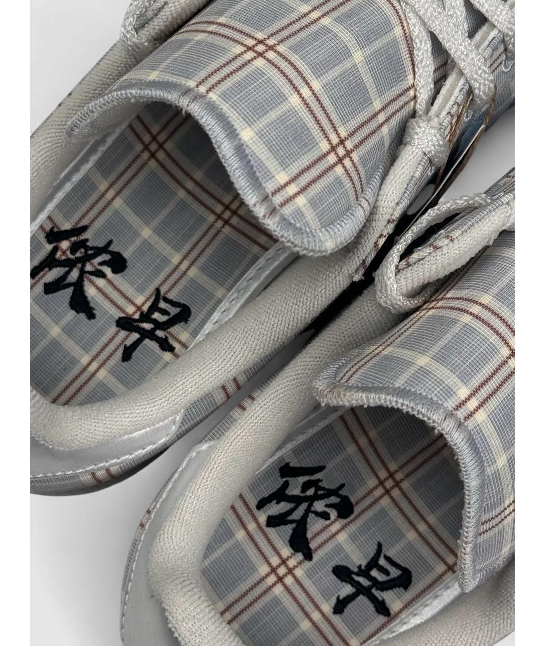 ADIDAS Серые текстильные низкие кроссовки / кеды, фото 4