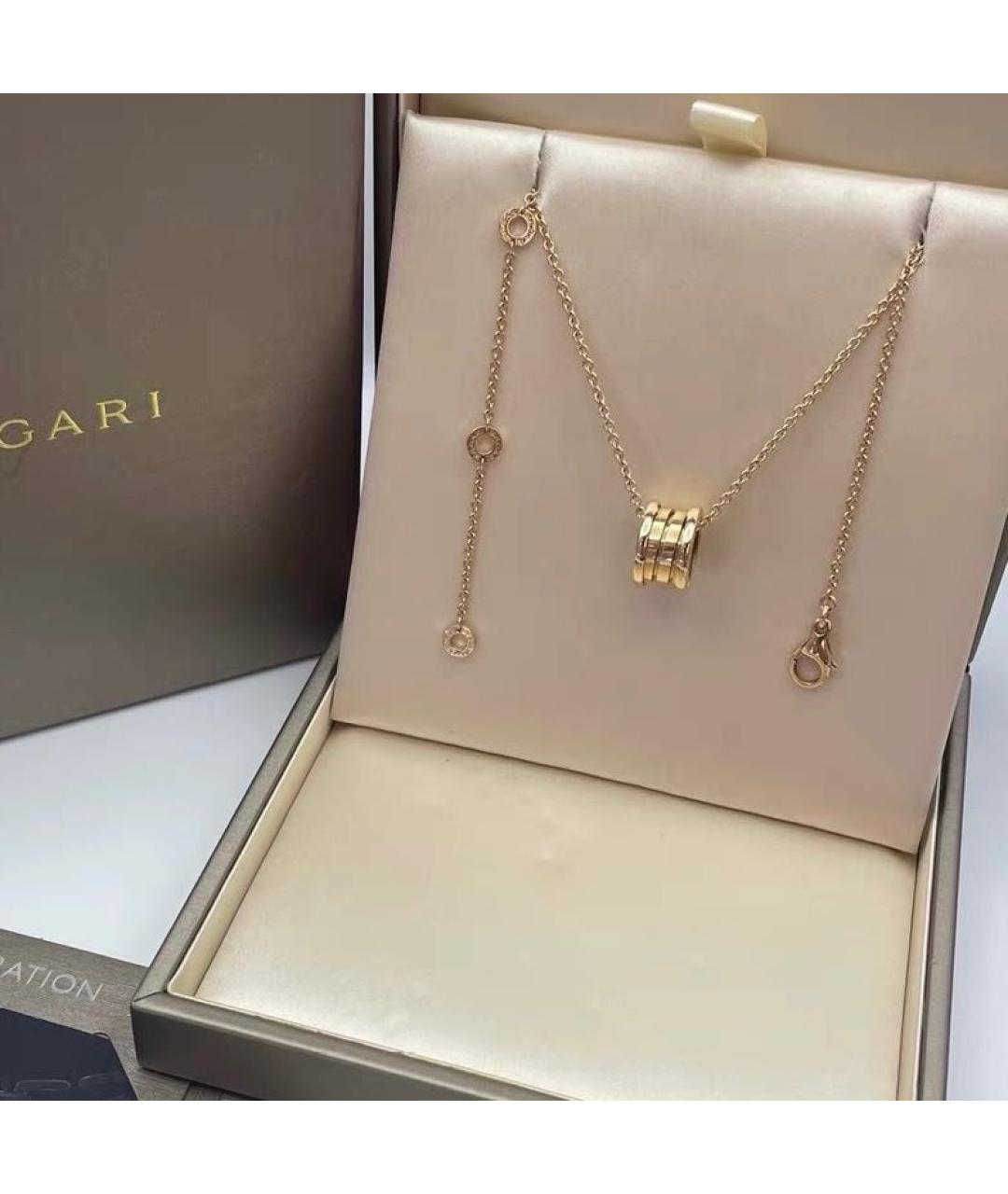 BVLGARI Розовое колье из розового золота, фото 2