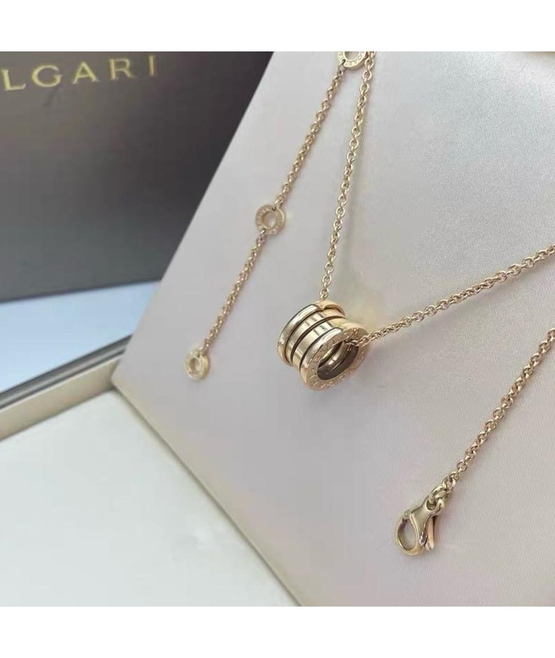 BVLGARI Розовое колье из розового золота, фото 4