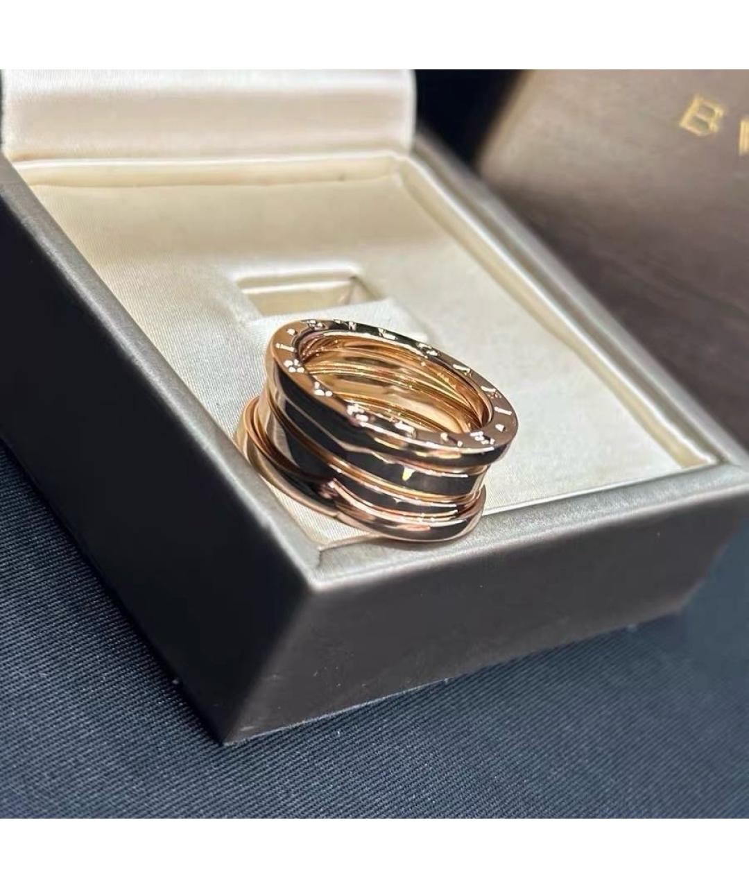 BVLGARI Розовое кольцо из розового золота, фото 3