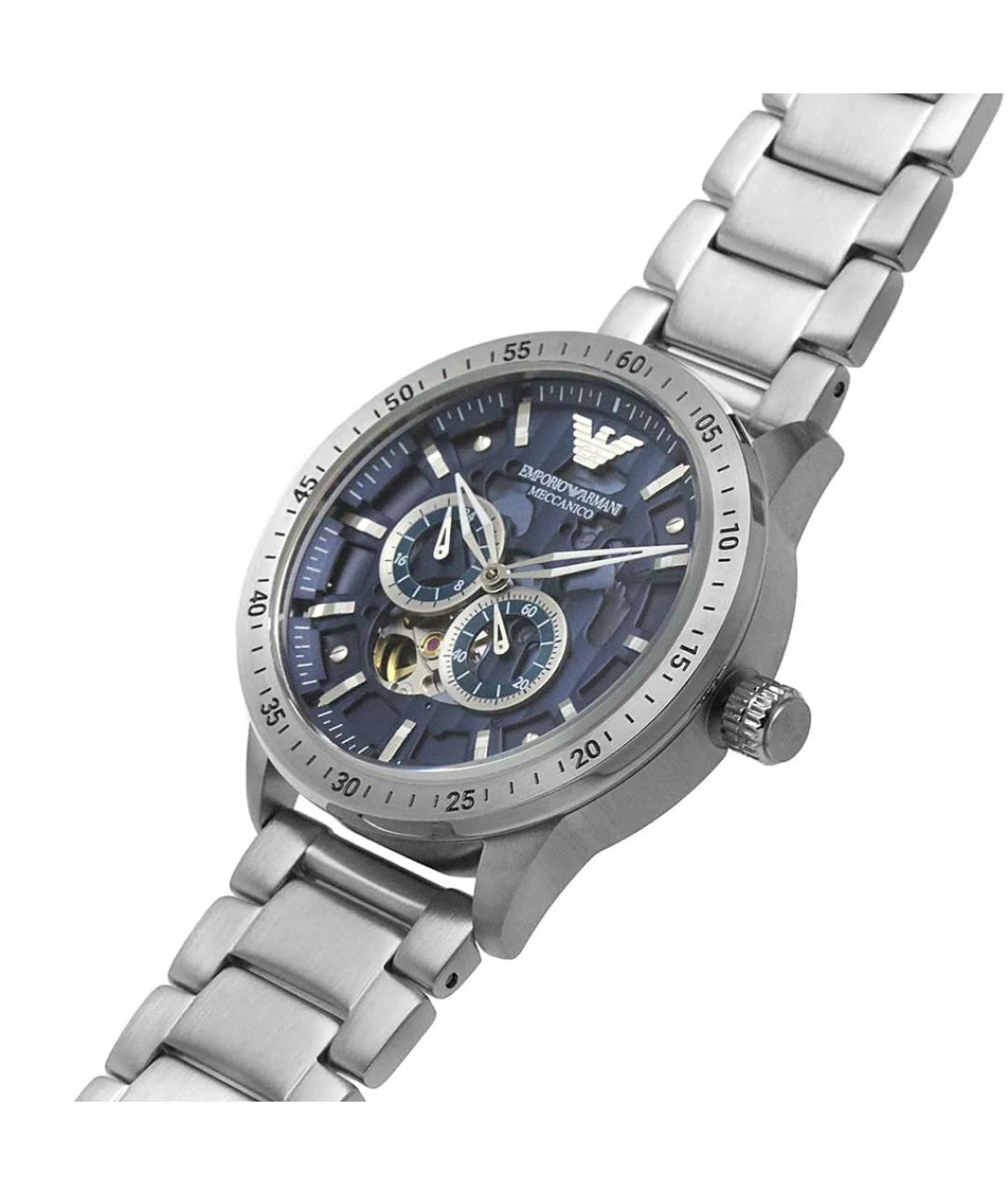 EMPORIO ARMANI Серебряные стальные часы, фото 7