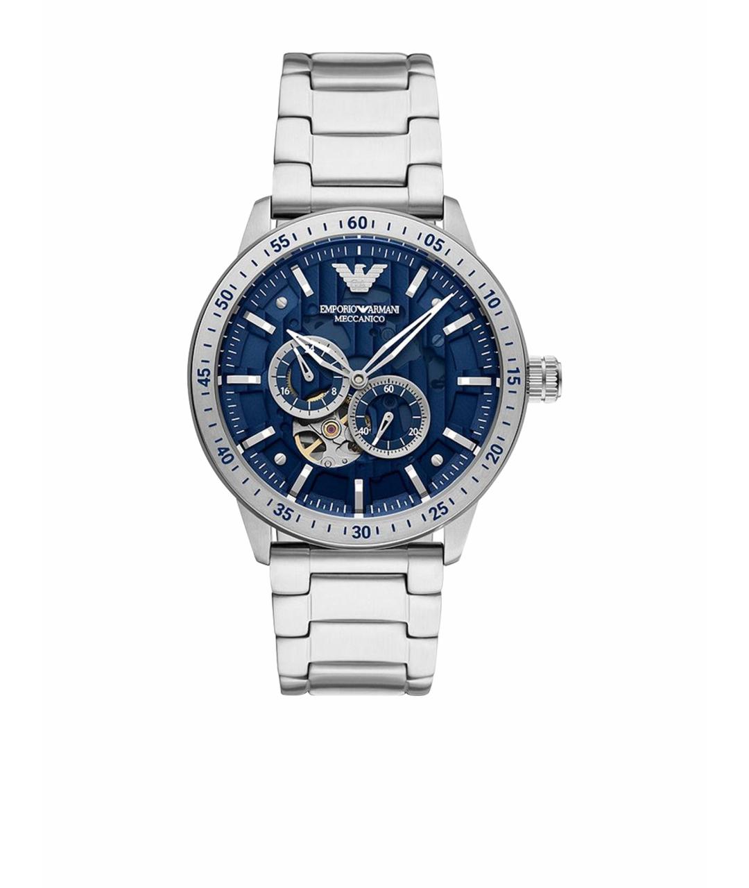 EMPORIO ARMANI Серебряные стальные часы, фото 1