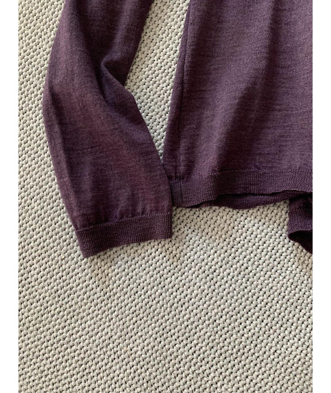 MISSONI Фиолетовый кашемировый джемпер / свитер, фото 4