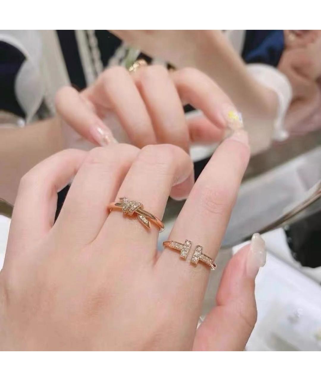 TIFFANY&CO Розовое кольцо из розового золота, фото 5