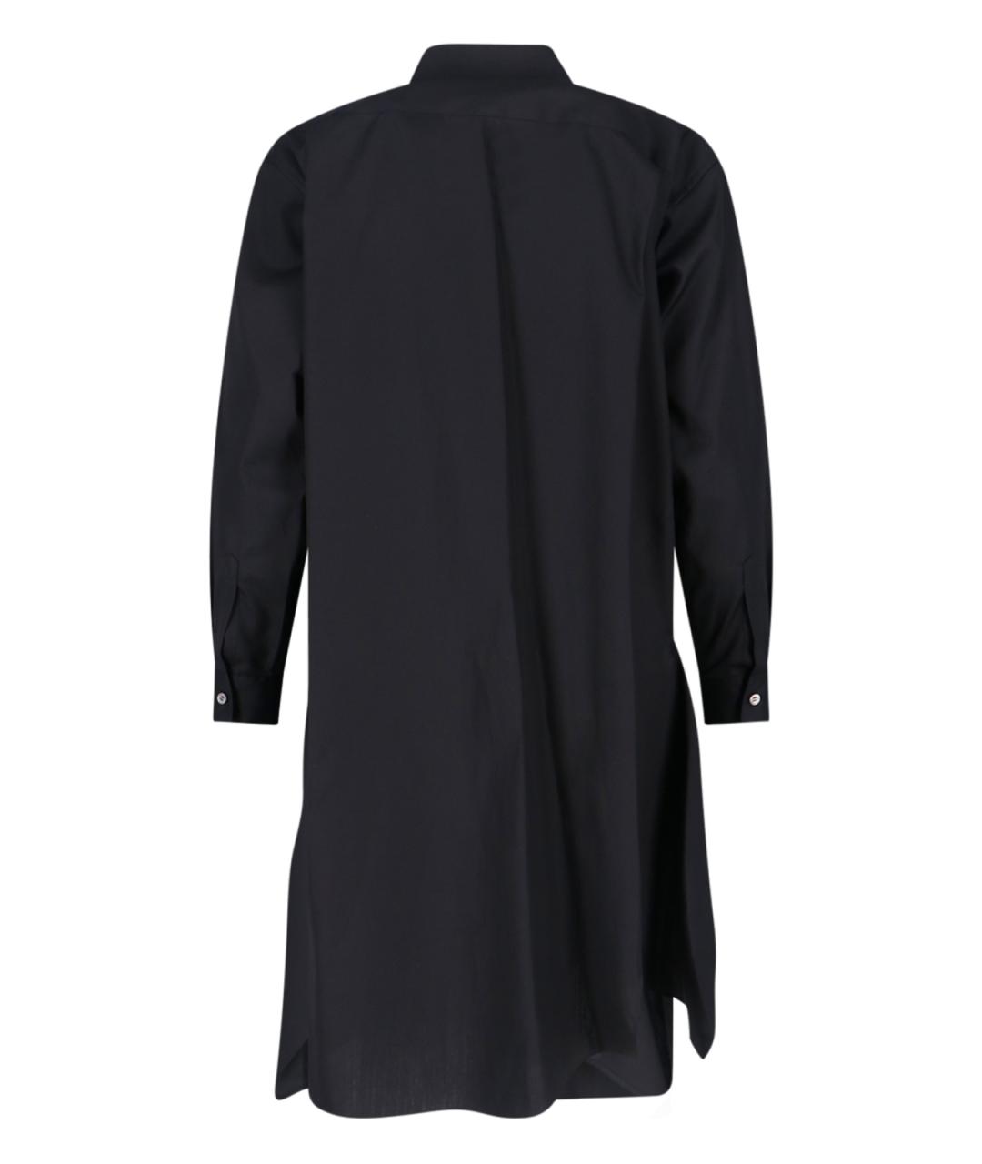 COMME DES GARÇONS Черная хлопковая рубашка, фото 2