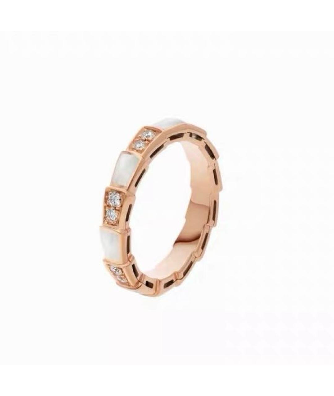 BVLGARI Розовое кольцо из розового золота, фото 6