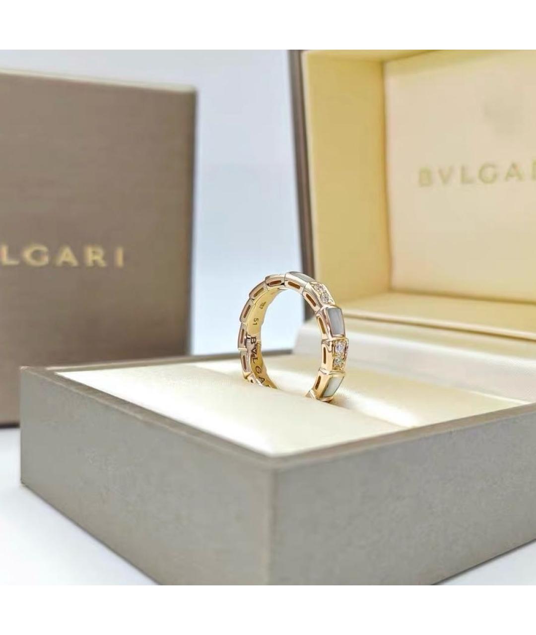 BVLGARI Розовое кольцо из розового золота, фото 2