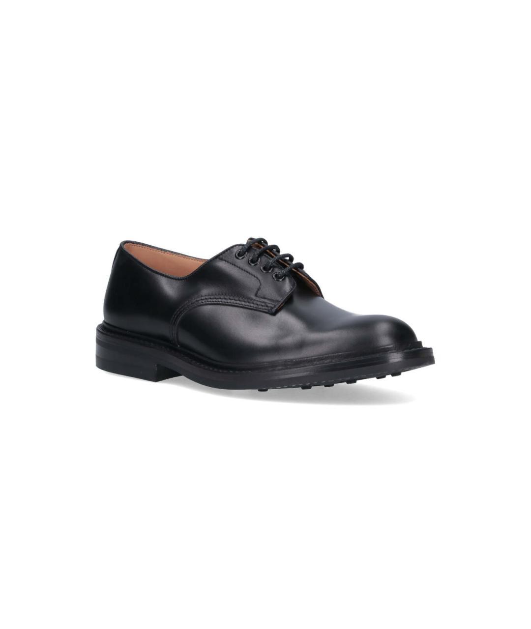 TRICKER'S Черные кожаные туфли, фото 2
