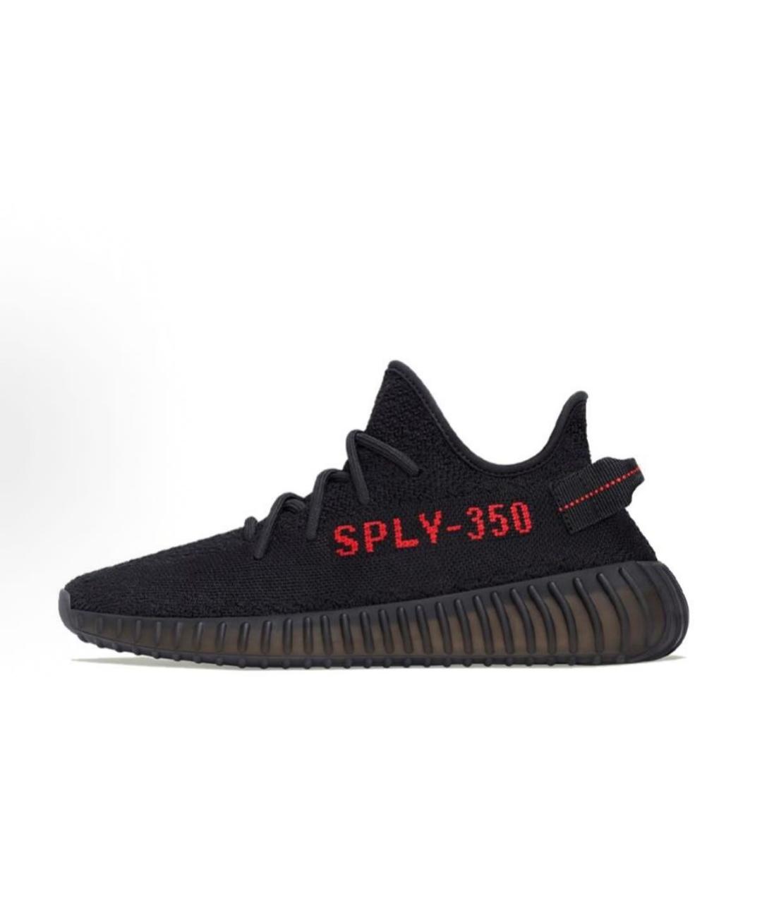 ADIDAS YEEZY Черные низкие кроссовки / кеды, фото 6