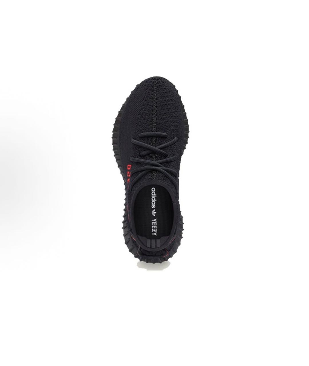 ADIDAS YEEZY Черные низкие кроссовки / кеды, фото 4
