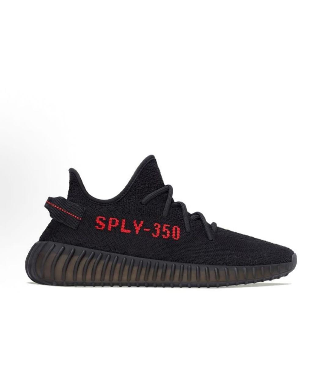 ADIDAS YEEZY Черные низкие кроссовки / кеды, фото 2