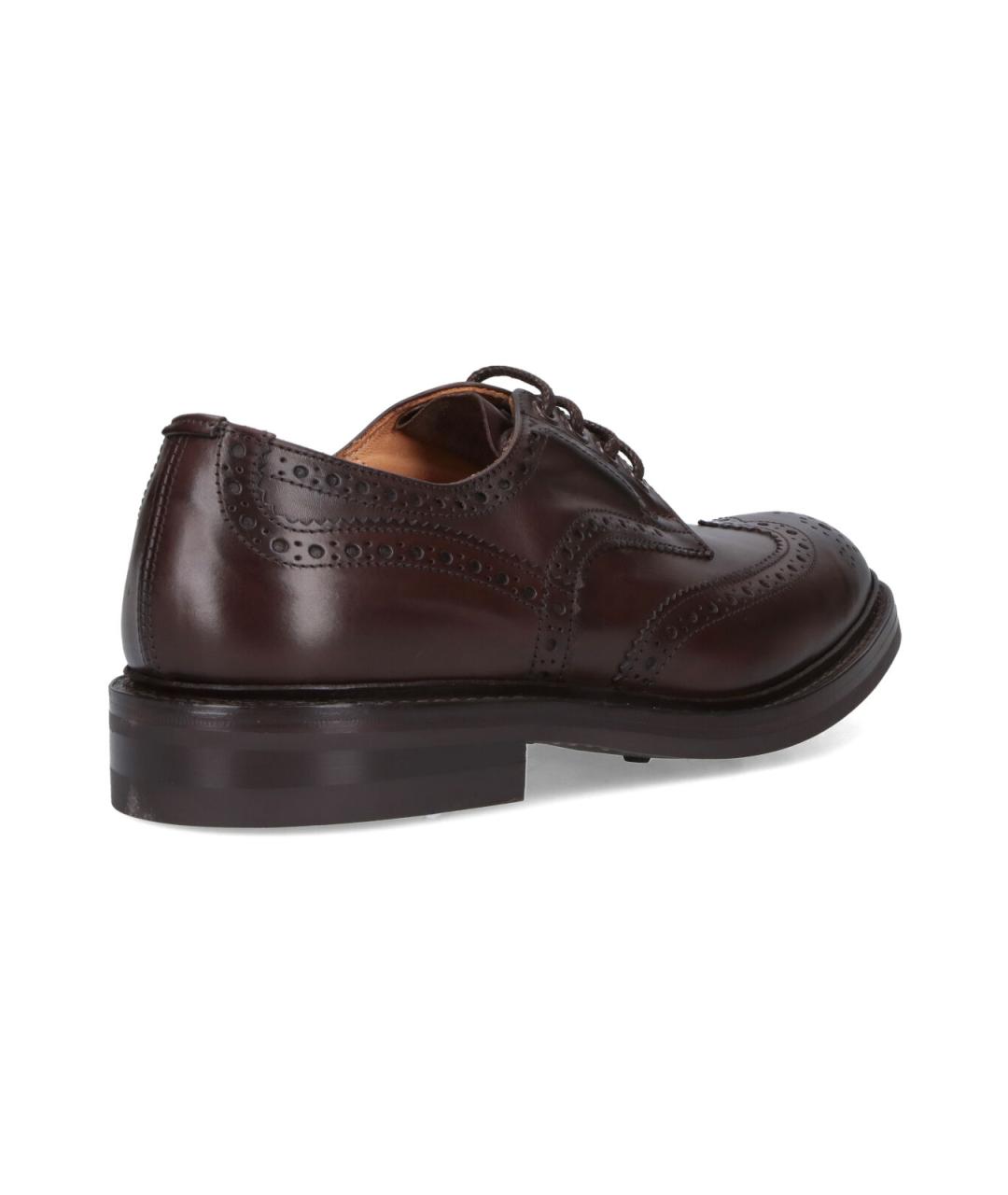 TRICKER'S Коричневые кожаные низкие ботинки, фото 4