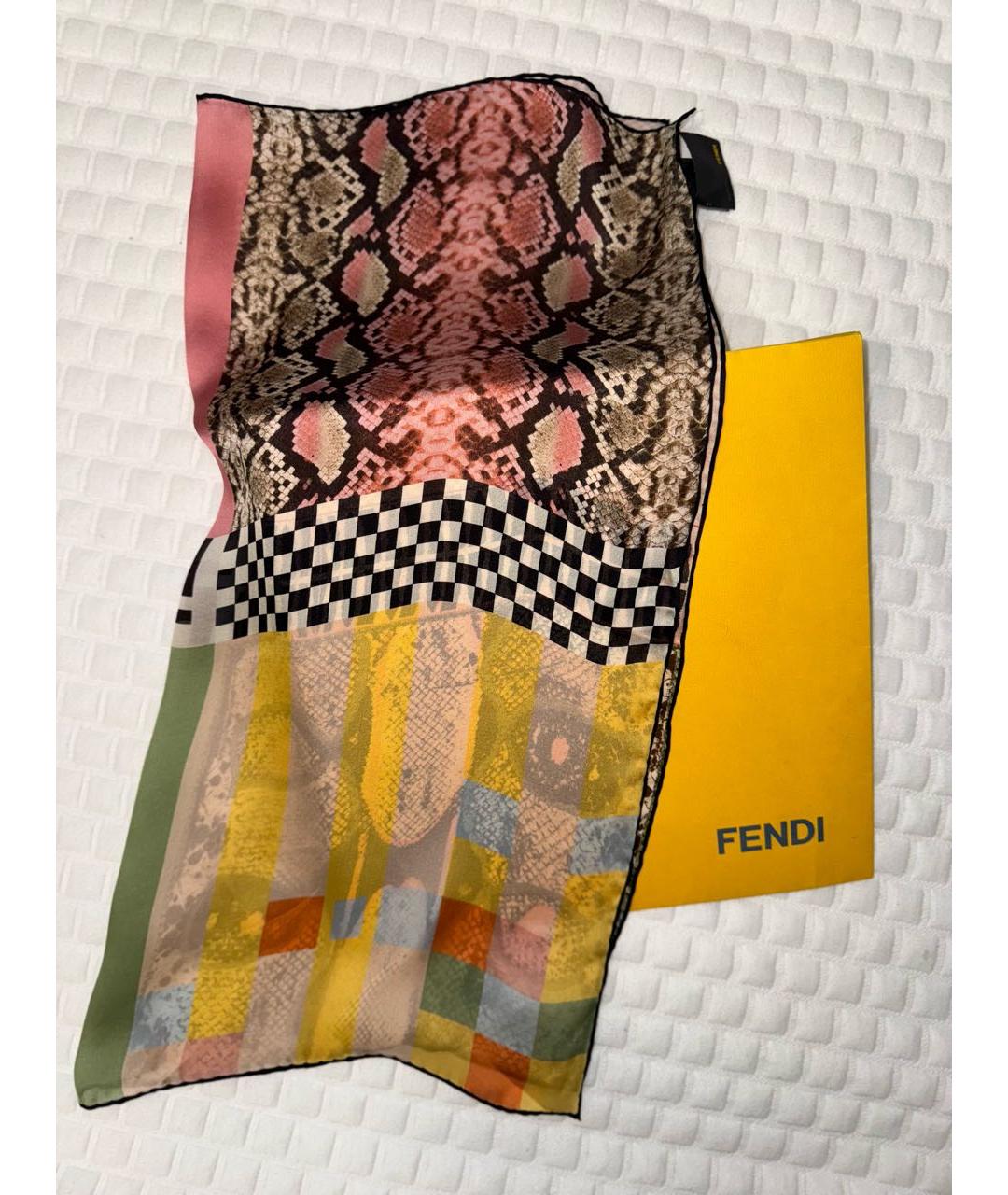 FENDI Мульти платок, фото 6
