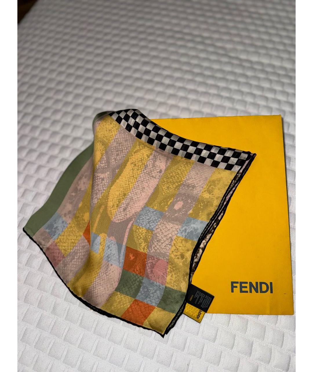 FENDI Мульти платок, фото 7