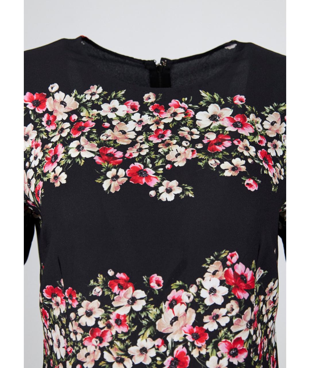 DOLCE&GABBANA Черная вискозная блузы, фото 3
