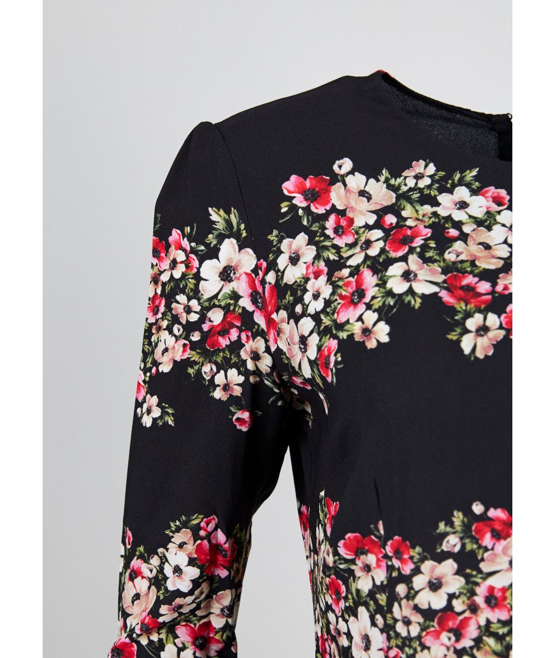 DOLCE&GABBANA Черная вискозная блузы, фото 2