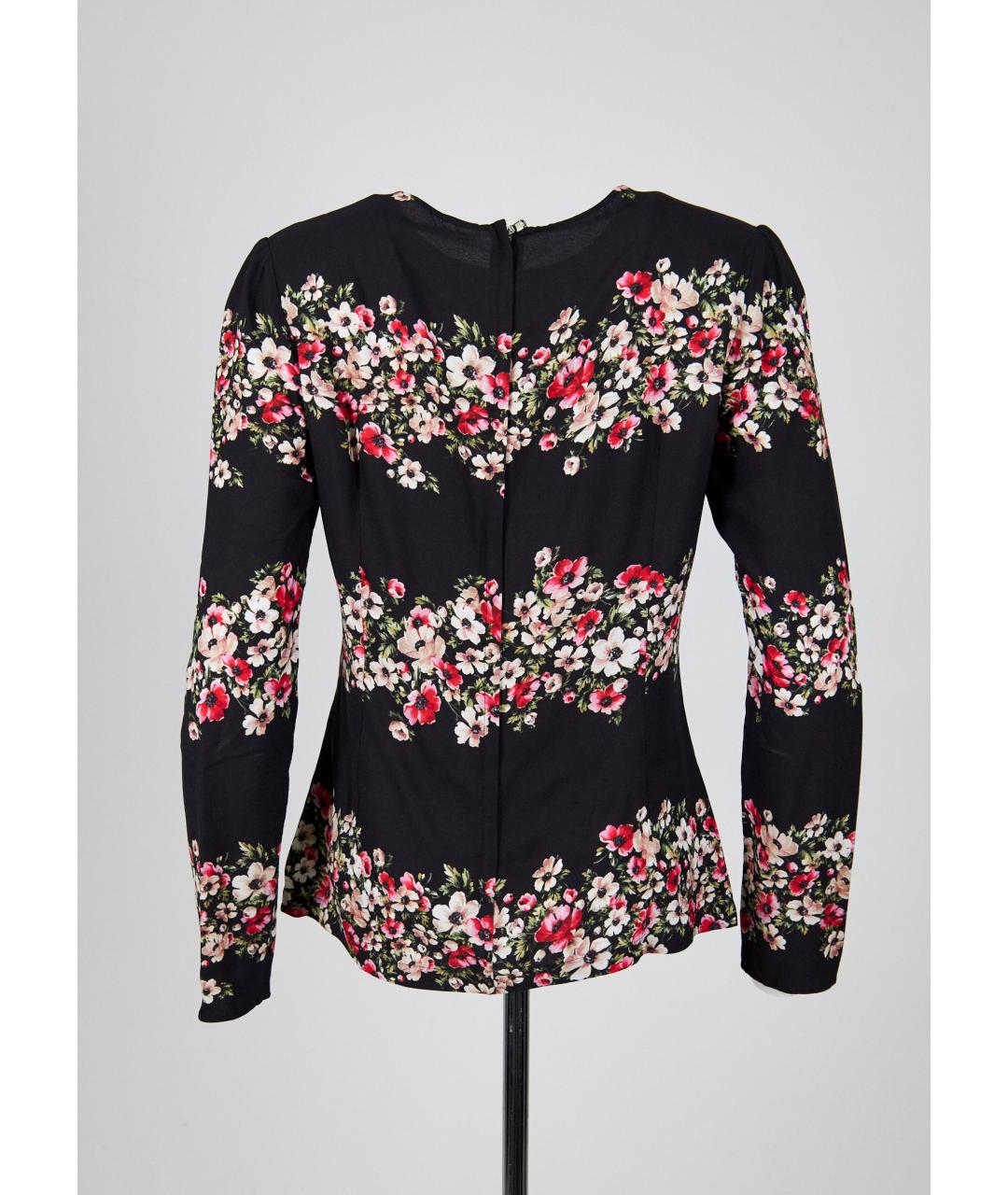 DOLCE&GABBANA Черная вискозная блузы, фото 4