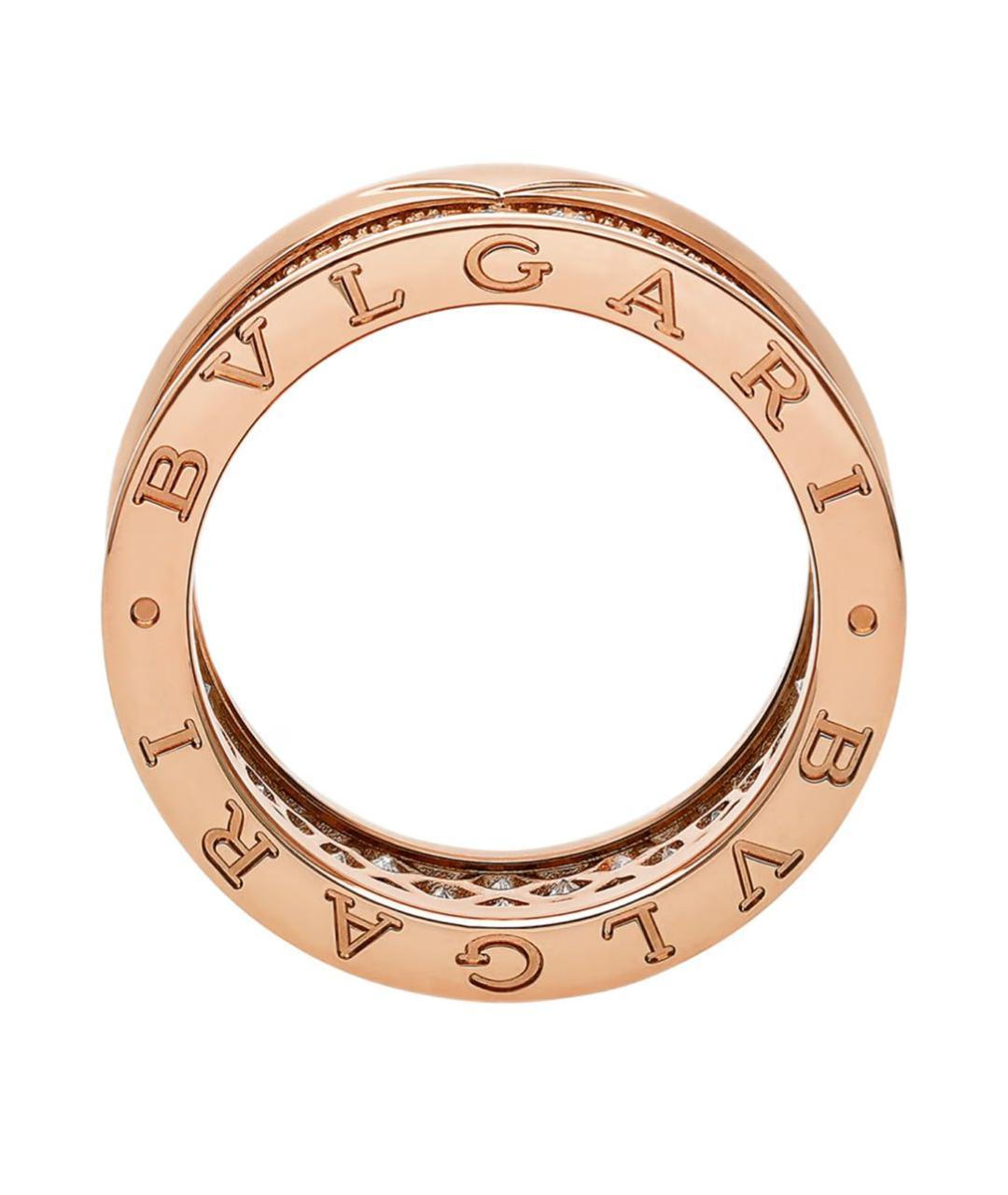 BVLGARI Розовое кольцо из розового золота, фото 2