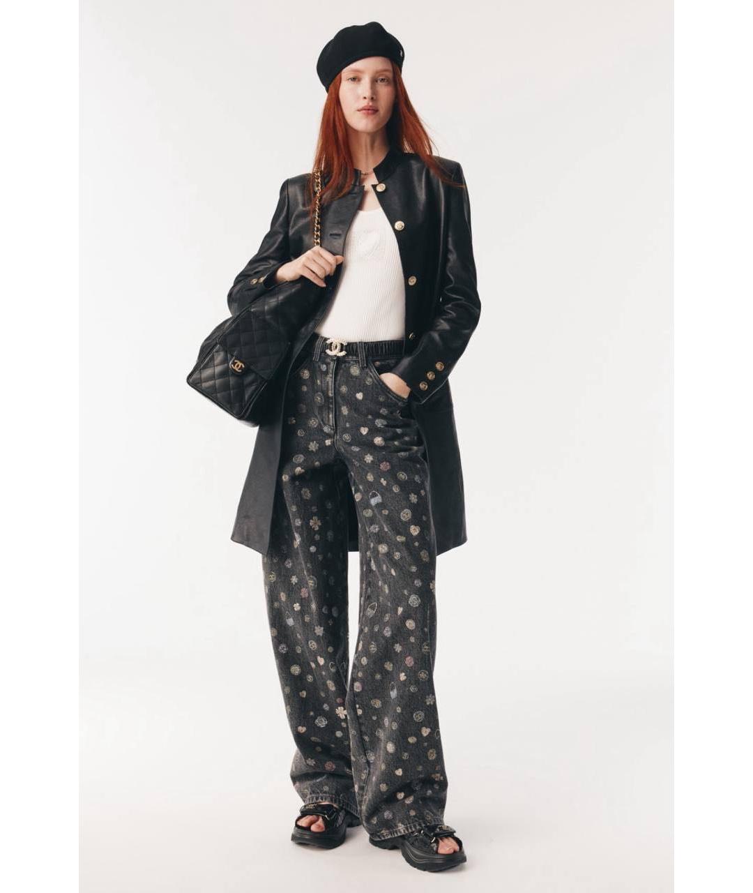 CHANEL Мульти прямые джинсы, фото 7