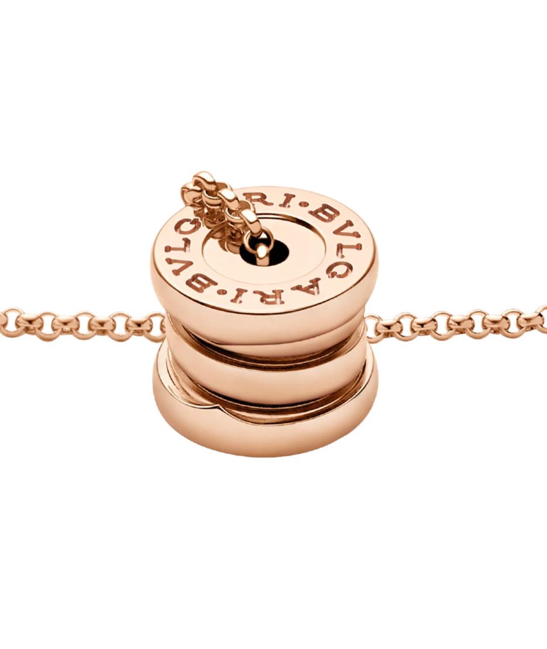 BVLGARI Розовая цепочка из розового золота, фото 3