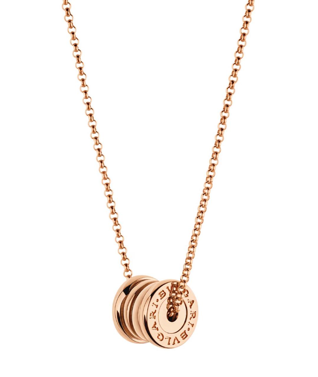 BVLGARI Розовая цепочка из розового золота, фото 1