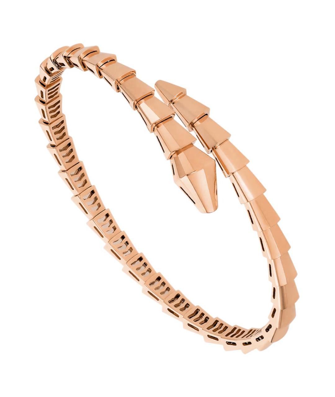 BVLGARI Розовый браслет из розового золота, фото 1