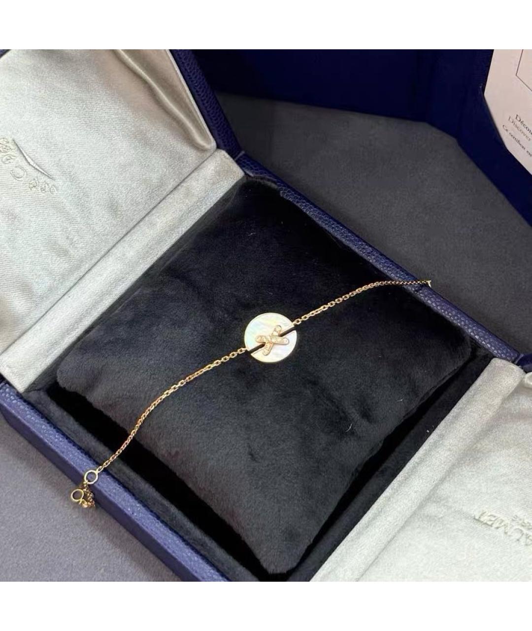 CHAUMET Белый браслет из розового золота, фото 4