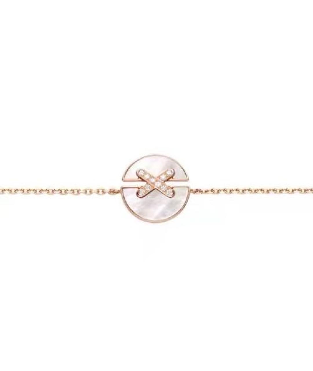 CHAUMET Белый браслет из розового золота, фото 1
