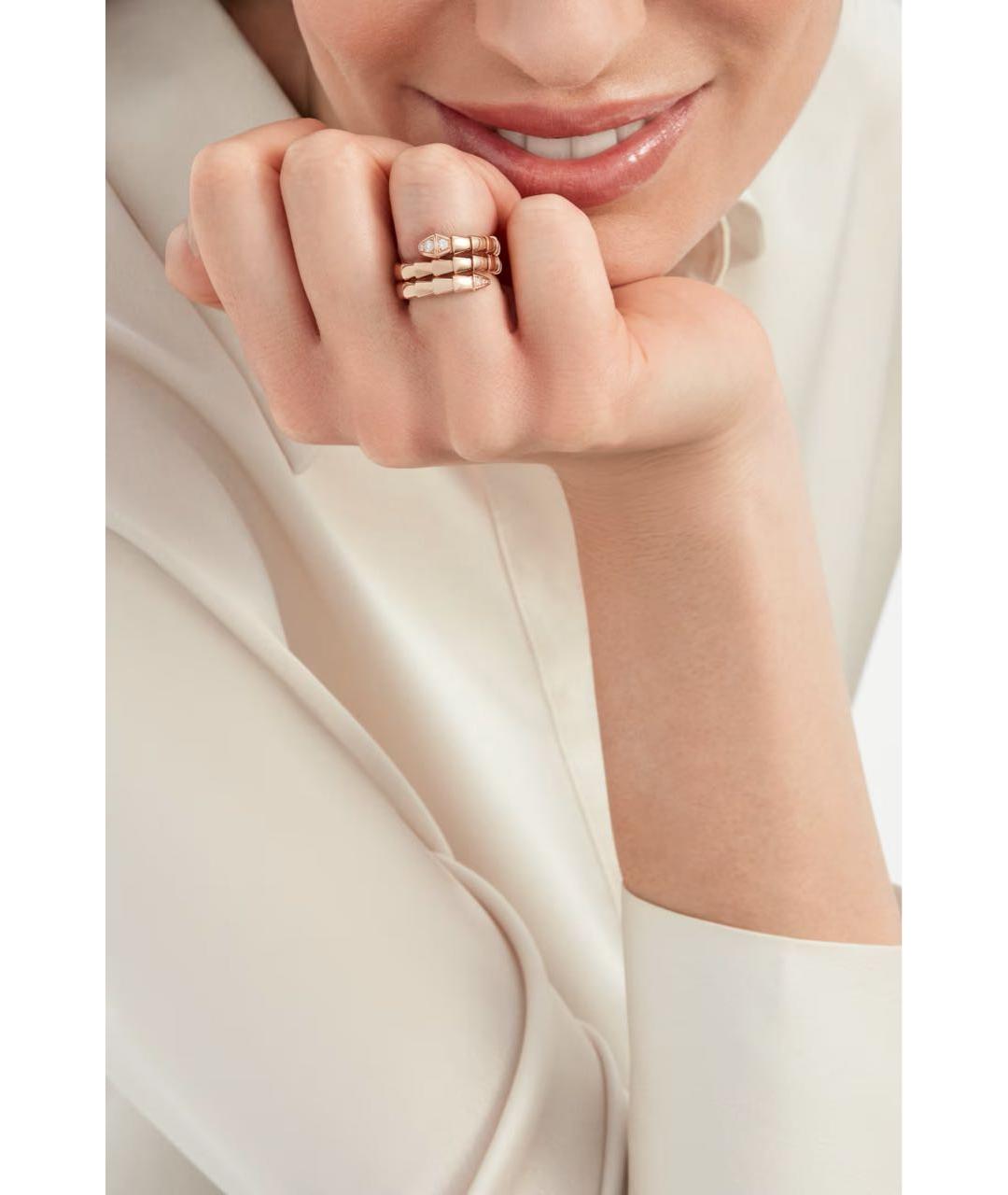 BVLGARI Розовое кольцо из розового золота, фото 3