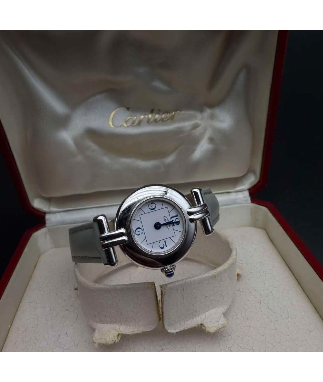 CARTIER Серебряные часы, фото 2