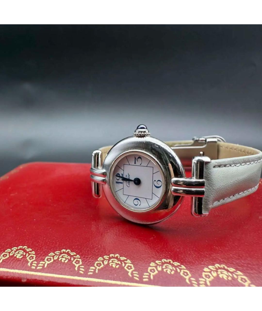 CARTIER Серебряные часы, фото 3