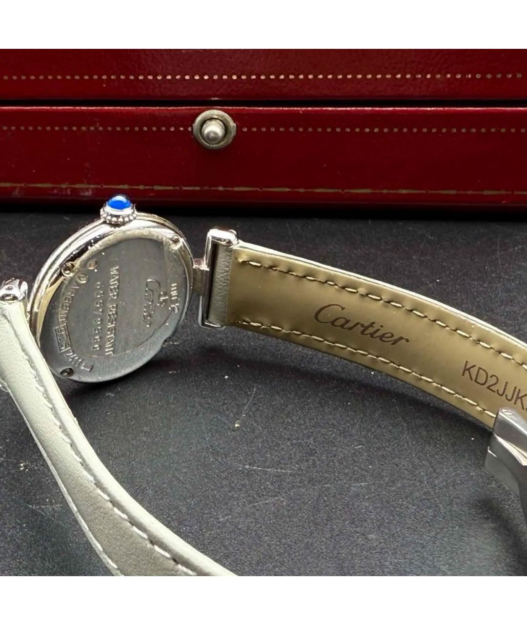 CARTIER Серебряные часы, фото 4