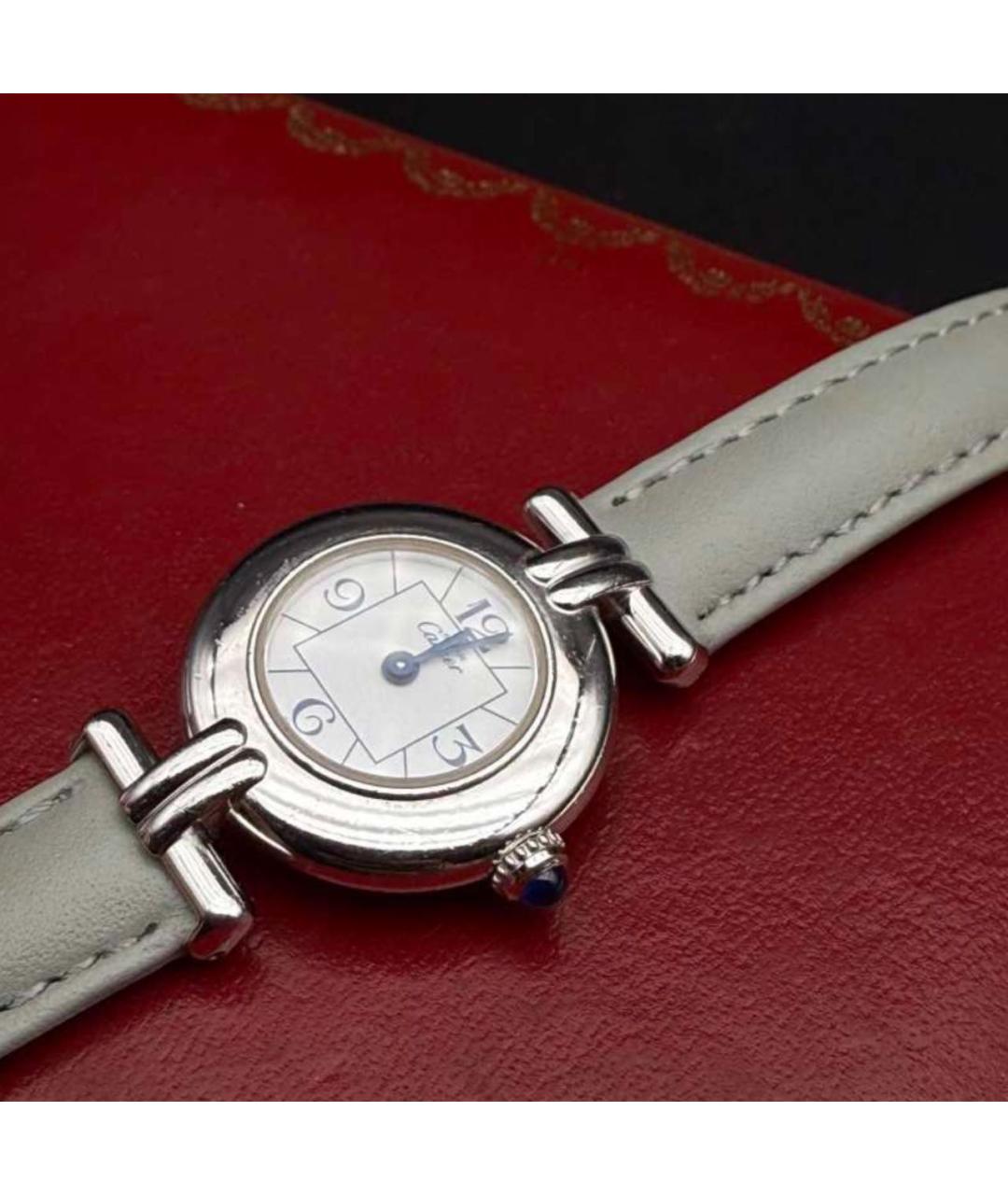 CARTIER Серебряные часы, фото 8