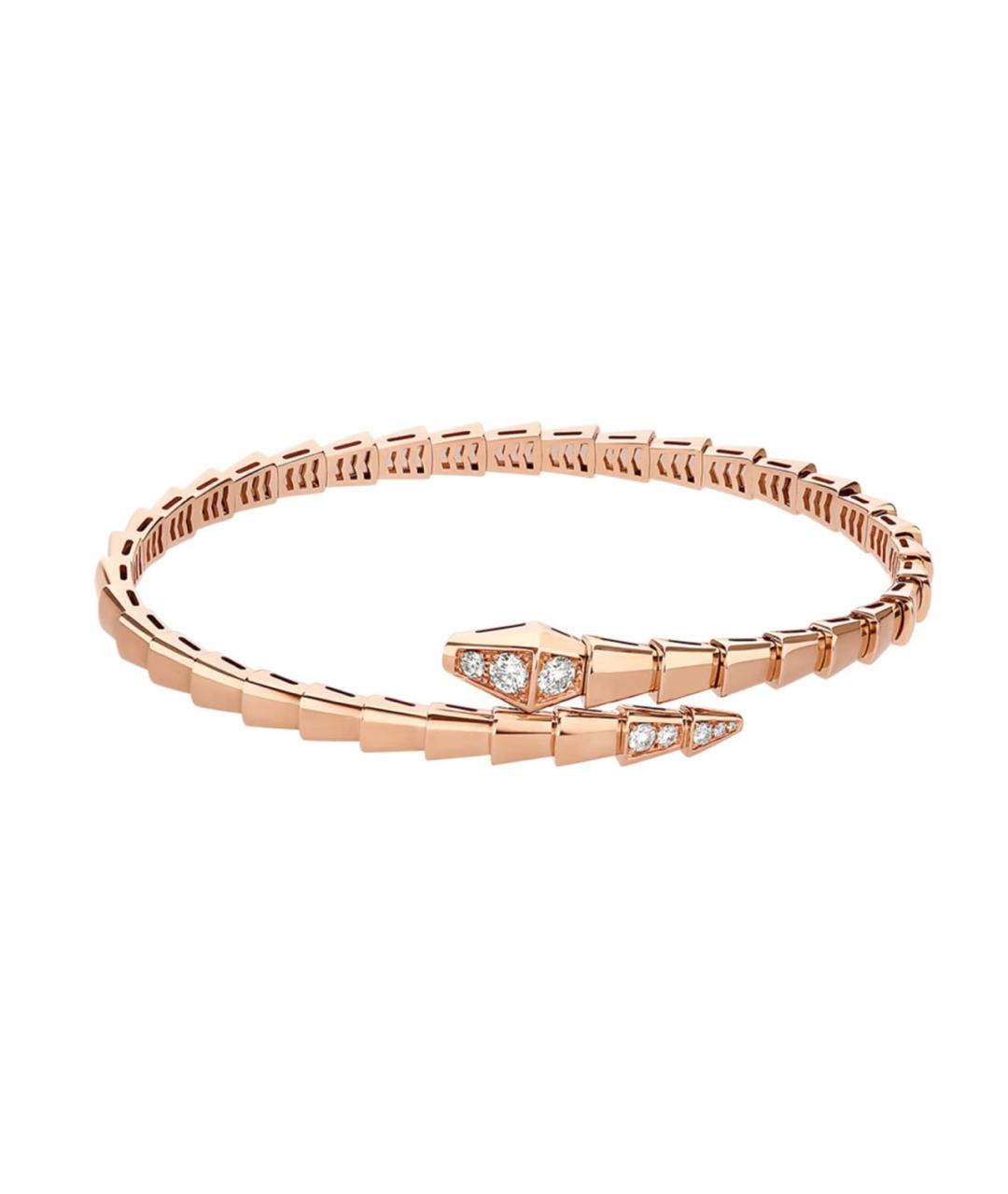 BVLGARI Розовый браслет из розового золота, фото 2