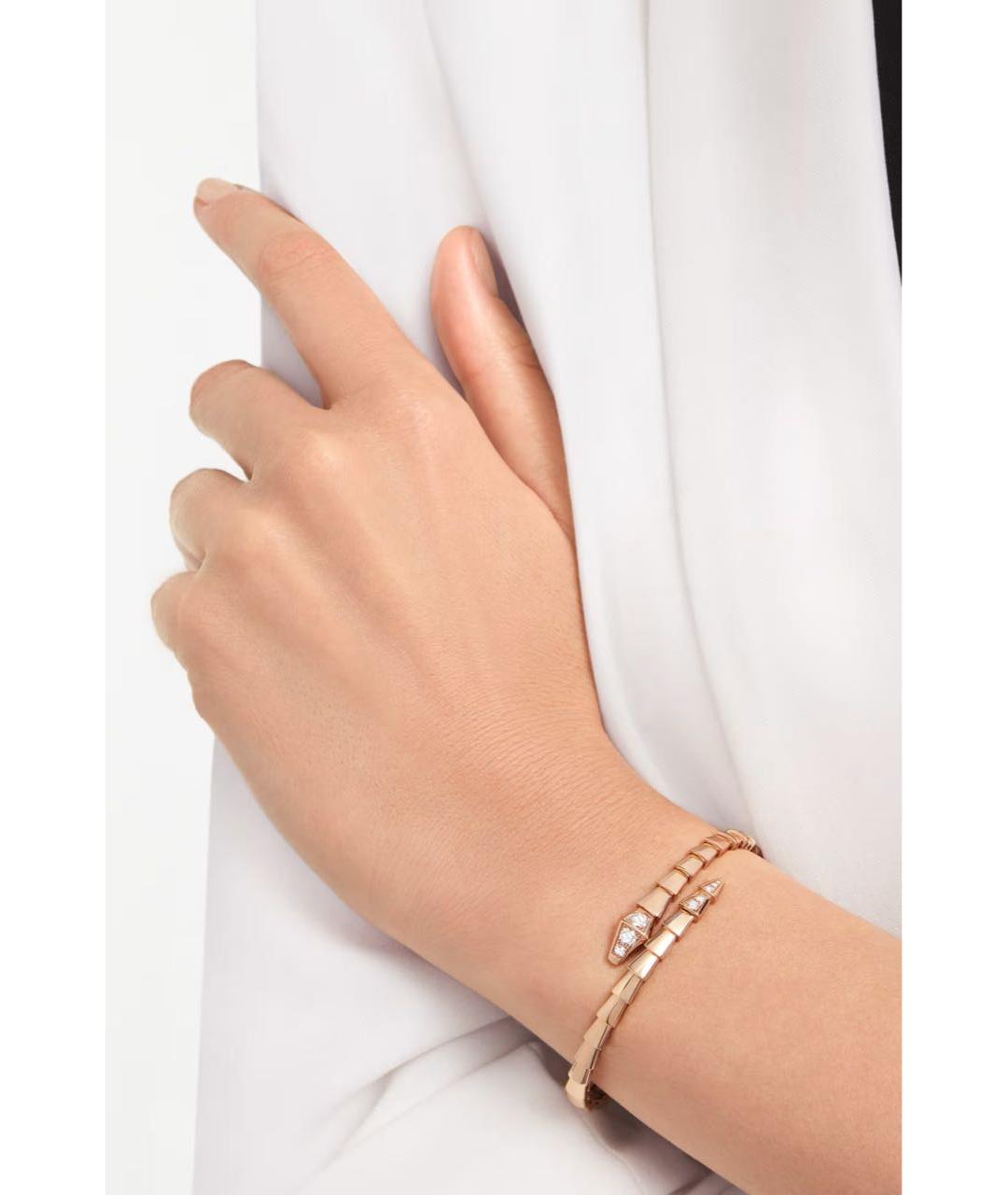 BVLGARI Розовый браслет из розового золота, фото 3