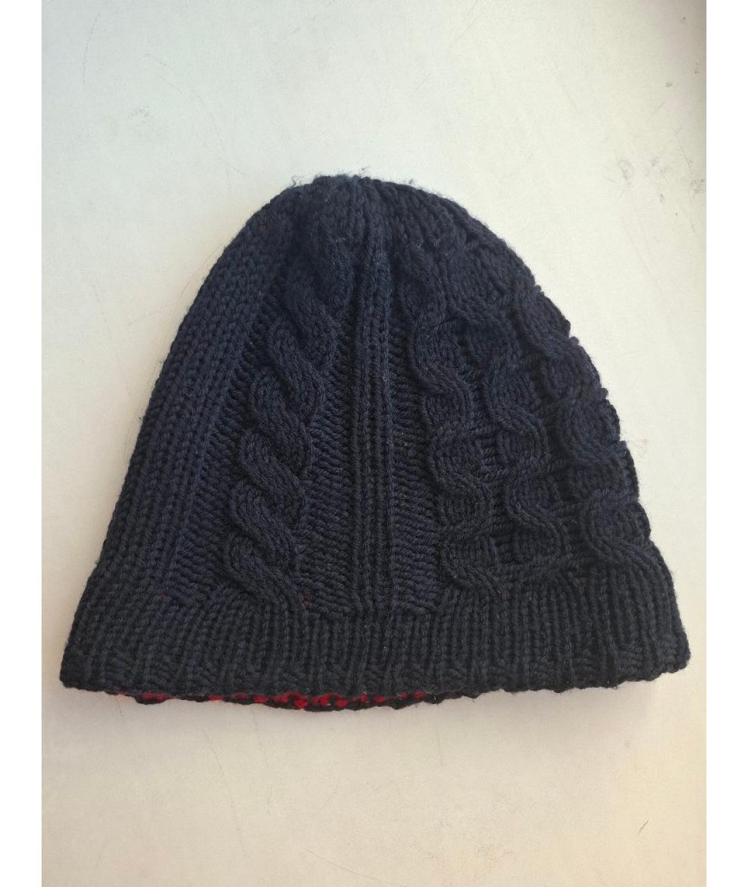 GUCCI Синяя шерстяная шапка, фото 6