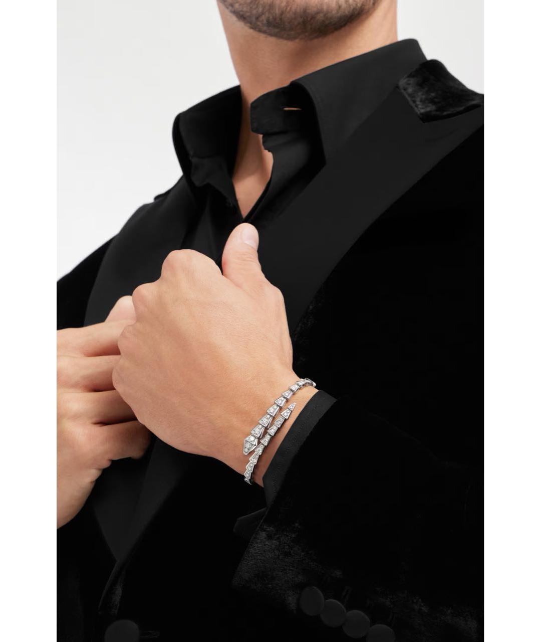 BVLGARI Белый браслет из белого золота, фото 4