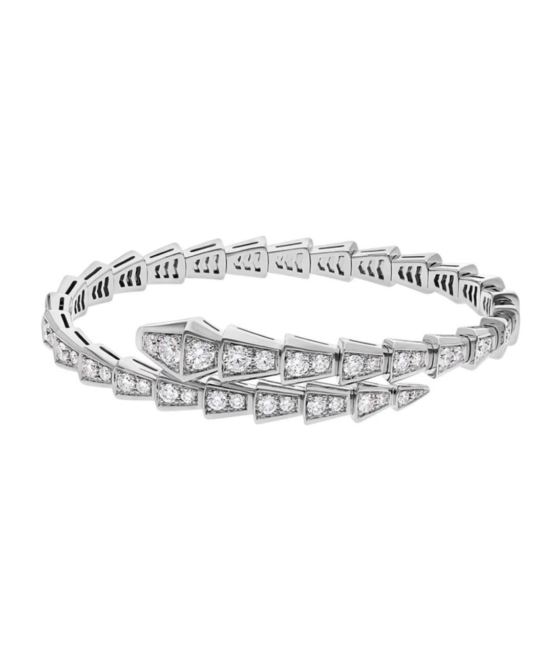 BVLGARI Белый браслет из белого золота, фото 2